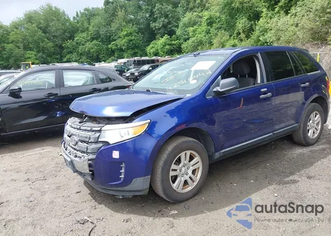 2013 Ford Edge Se из США, поврежденный, VIN 2FMDK3GC3DBA18067